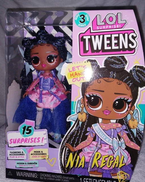 LOL Surprise Tweens Nia Regal Fashion Doll Series 3 New