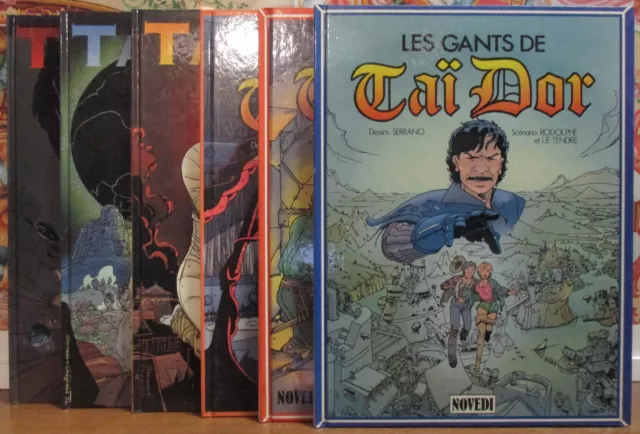 TAI-DOR / SERRANO - RODOLPHE - LE TENDRE / DEDICACE / EO 1987-1994 / TOME 1 à 6