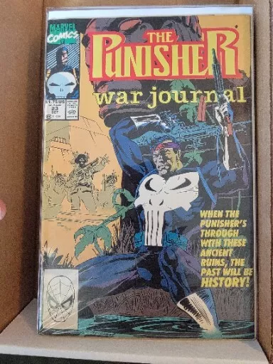 Punisher War Journal #23 (1988 Series) Direct Vol. 1 Marvel Comic Book Oct 1990