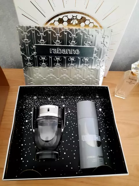 Invictus Paco Rabanne Coffret  Edt 100 Ml+Deod 150 Ml Neuf