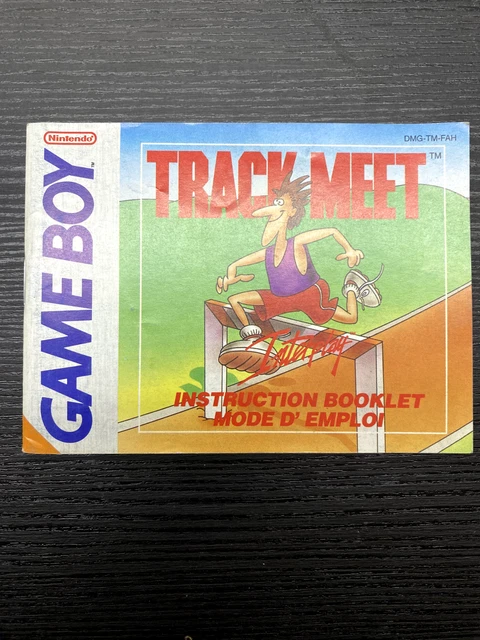 Notice Seule Pour Jeu Batman GameBoy - État Correct, Pour Collectionneurs Ou Remplacement