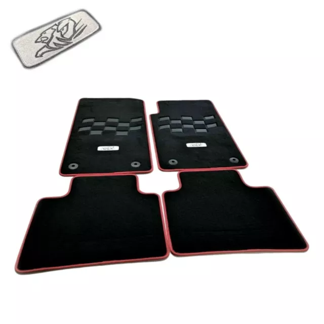 Genuine Holden Redline Motorsport Carpet Mats for VF & VF2 Commodore SS SSV 4pc