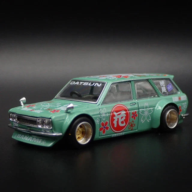 Decalcomanie Personalizzate 1:64 Per Hot Wheels Datsun 510 Wagon – Moda 3 096 - Foto 3