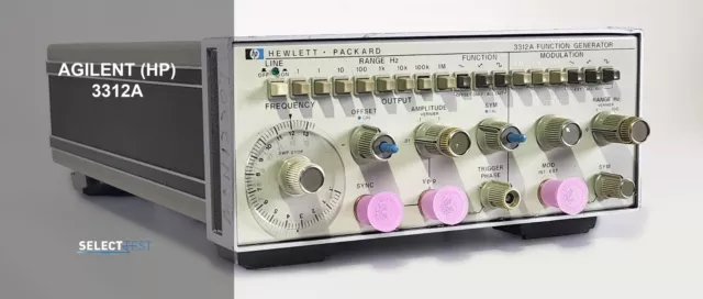 AGILENT (HP) 3312A FUNCTION GENERATOR 0.1 Hz to 13 MHz ****LOOK**** (REF.: 241L)