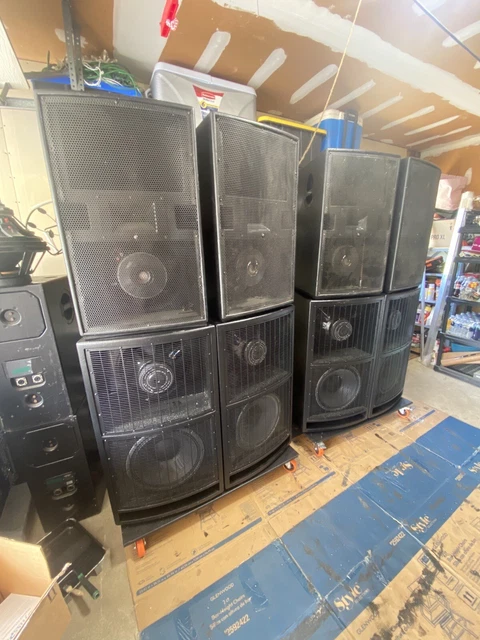 EAW DC1LF subwoofers/OAP V3000 mains EAW DC1LF subwoofers/OAP V3000 mains