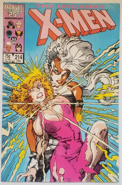 Uncanny X-Men #214.  Vol1 Marvel Comic.