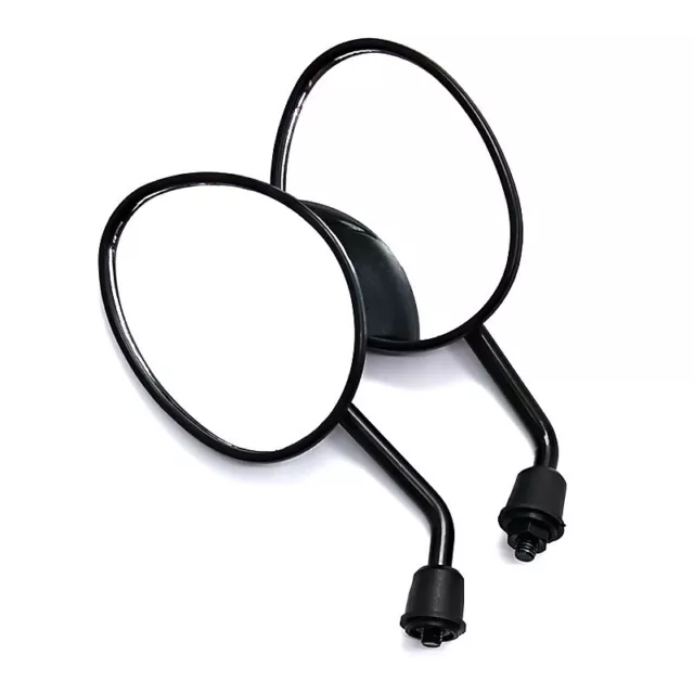 Rétroviseurs convexes latéraux de moto de 10MM pour Honda Kawasaki Suzuki