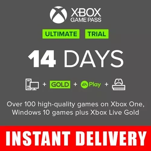 Xbox Ultimate Game Pass 14 giorni - Xbox Live Gold & Game Pass