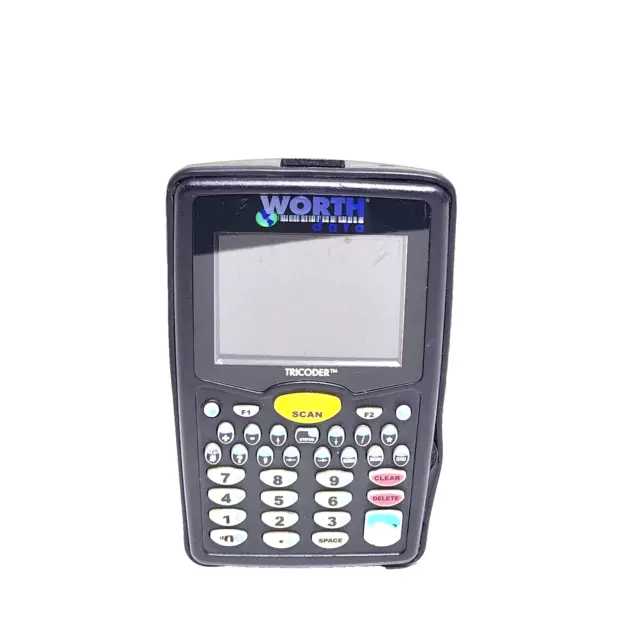 Worth Data TriCoder Series Portable Bar Code Reader SOLD AS IS