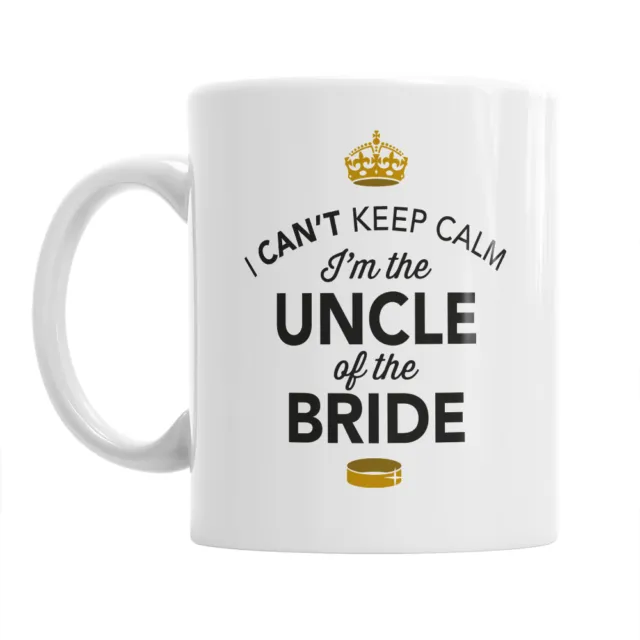 Uncle of the Bride Wedding Gift Present Ideas Keepsake Mug Stag Night Party