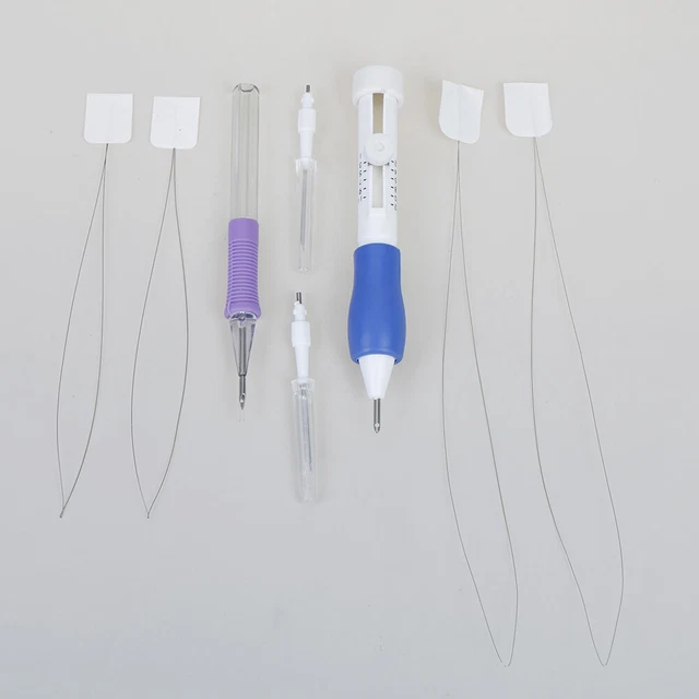 DIY Stickerei Stift Set Stricken Nähen Tool Kit Punch Nadel StitcY;''