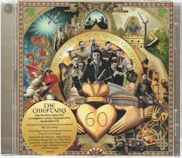The Chieftains - Chronicles  60 Years of The Chieftains - New COMPACT  - M326S