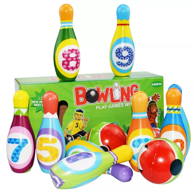 What Kids Want Miraculous Ladybug Bowling Set - Superheroes Bowling Set for  Kids, Fun Indoor and Outdoor Bowling Game for Kids, for Birthday Parties