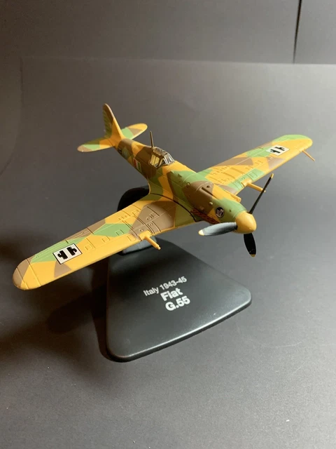 Atlas Editions 1:72 Diecast Aircraft Fiat G55 Italian