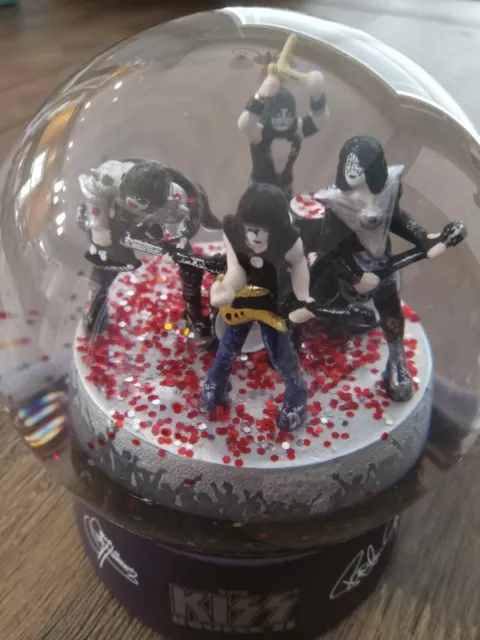 Christmas KISS KRUISE XI Snow Globe Collectible Rock Band KISStory at Sea