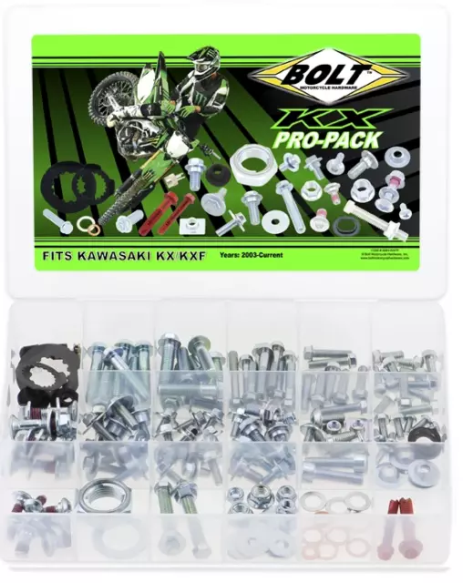 Kawasaki Motocross Pro Bolt KIT KX 125 250 2003 - 2008 KXF 250 450 2004 - 2021