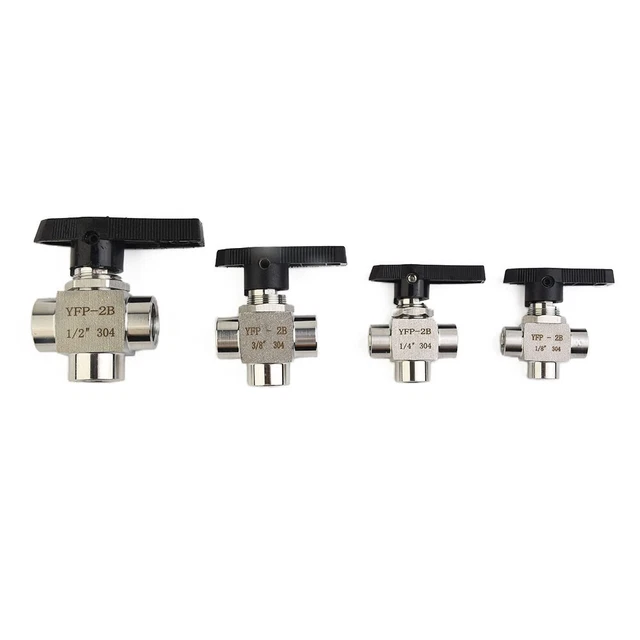 Valvola a sfera acqua gas facile e facile montaggio per acqua Bspp G1/