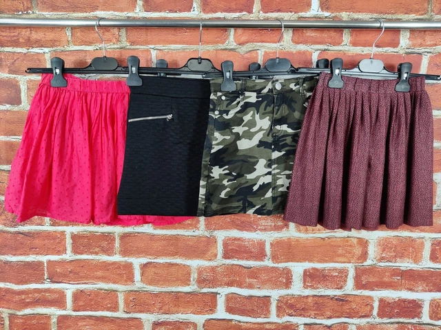 GIRLS BUNDLE AGE 7-8 YEARS ZARA GAP etc SKIRT SET DENIM CAMO PRETTY KIDS 128CM