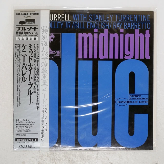 KENNY BURRELL MIDNIGHT BLUE BLUE NOTE BST84123 Italy SHRINK VINYL