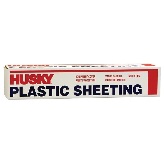 Poly-America CF0212C  Husky 2-Mil Low Density Plastic Sheeting