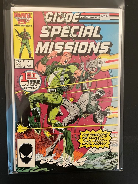 G.I. Joe: Special Missions #1 1986 High Grade 9.2/9.4 Marvel Comic Book D23-27