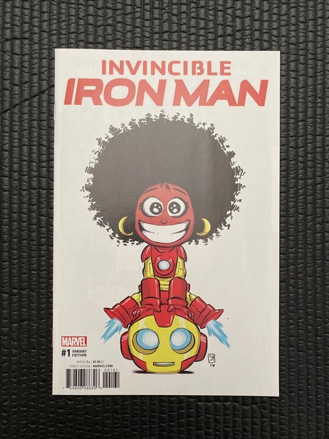 Invincible Iron Man #1🔥🔥🔥NM 9.6! Beautiful Copy! Skottie Young Cover! 2017