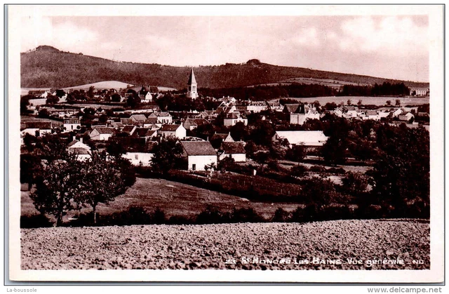 58 SAINT HONORE LES BAINS - vue generale sur la ville,