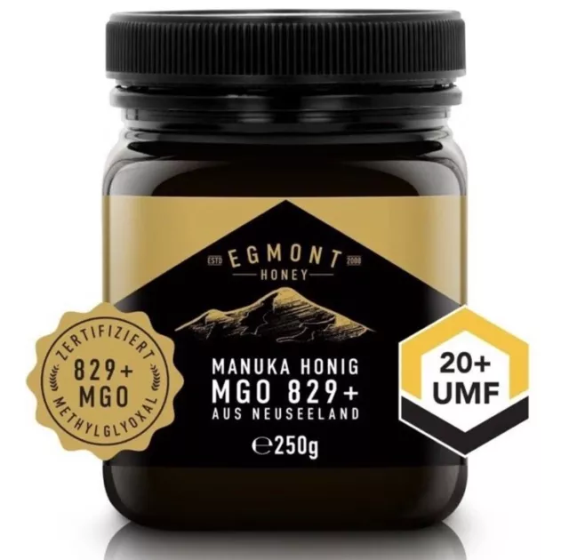 Manuka Honig MGO 829 250g UMF 20 Egmont Honey Zertifiziert Neuseeland