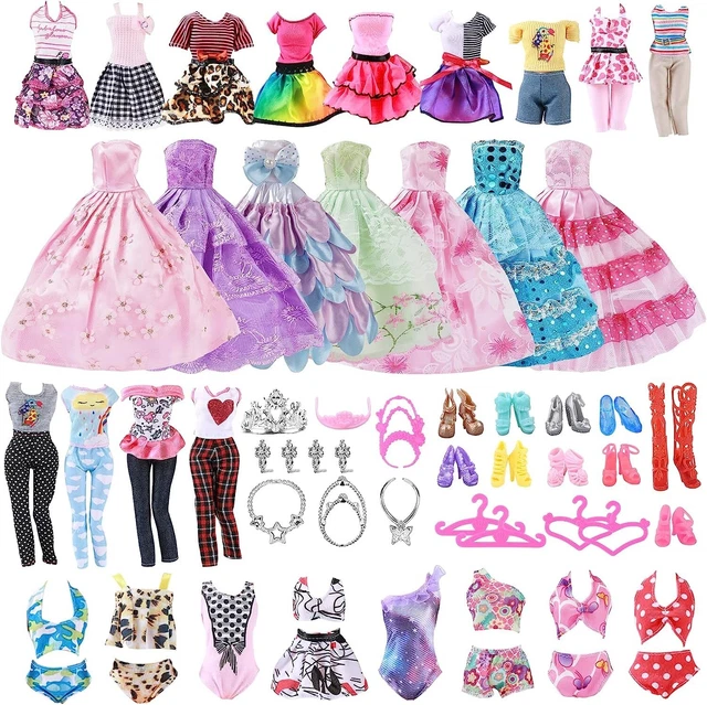 Vicloon Vêtements Poupée,32PCS Vêtement Accessoires De Poupée
