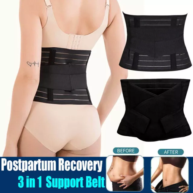 Women Postpartum Support Recovery Belly Waist/Pelvis Belt Postnatal Shaper Wrap