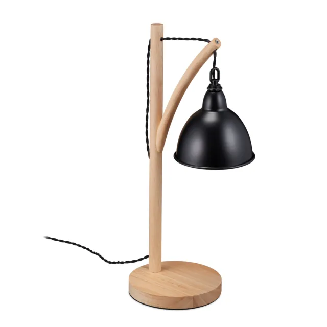 Lampe de table lampe de chevet luminaire éclairage à poser style industriel