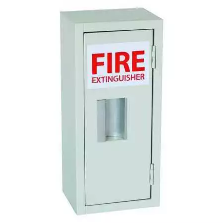 Zoro Select 35Gx42 Fire Extinguisher Cabinet, Surface Mount, 17 15/16 In
