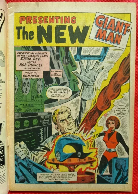 Tales to Astonish 65 Marvel Silver Age 1965 New Costume for Giant-Man vfn- 2