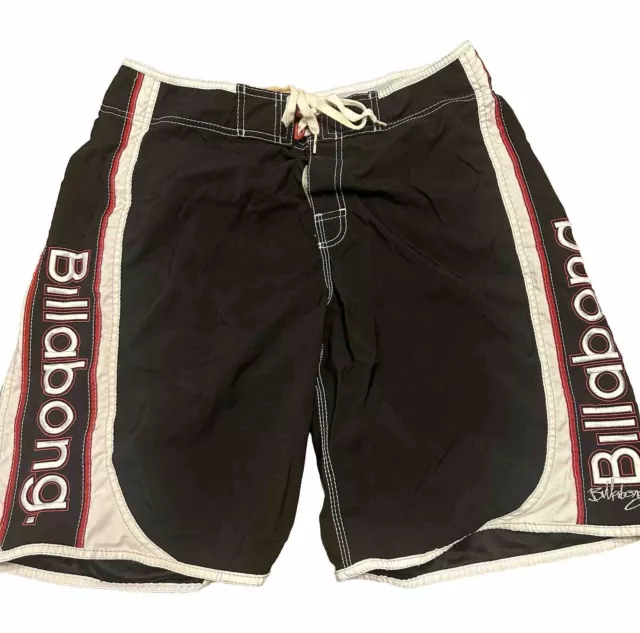 BILLABONG BOARD SHORTS Swim Trunks Black Size 36 $19.50 - PicClick
