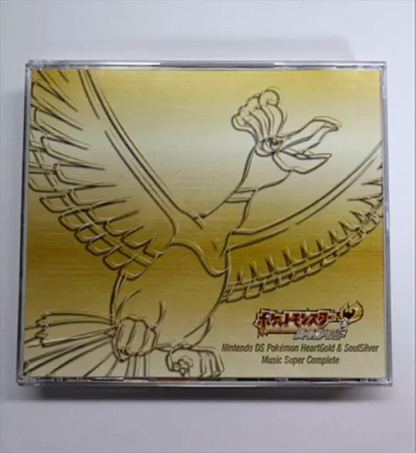 Pokemon Heart Gold & Soul Silver Soundtrack Music Super Complete CD Nintendo DS