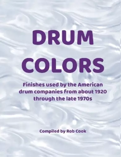 Rob Cook Drum Colors (Paperback) (US IMPORT)