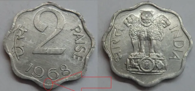 Indien 2 Paise 1968 (Bombay) ## 2