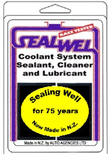 SEALWEL COOLING SYSTEM SEALANT & CLEANER x2 CUBES - free shipping to U.S./CANADA