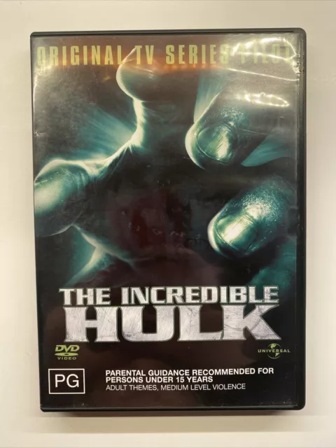 The Incredible Hulk Original Tv Series Pilot Episode Bill Bixby Lou Ferrigno Dvd