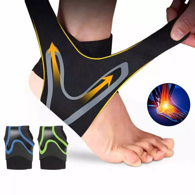 1pcs outdoor sports compression ankle guard sprain protective ankle socks 3