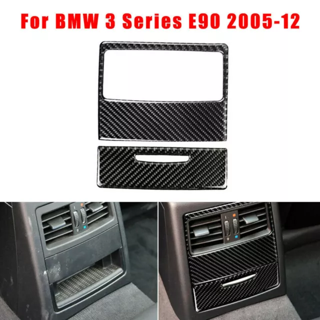Verkleidung der hinteren Entlüftungsöffnung im Carbon-Stil für BMW 3er E90 05-12