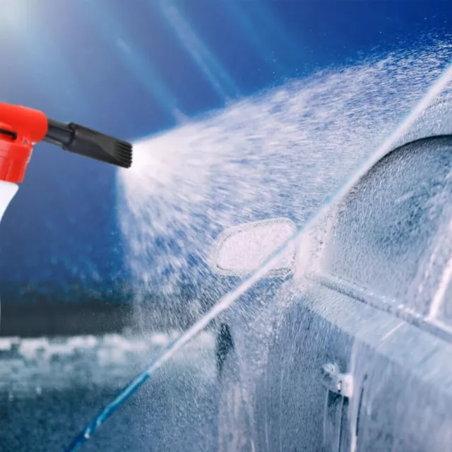 900ML Bottle Snow Foam Spray Gun Car Wash Sprayer Lance Uses Hose Pipe Sprayer