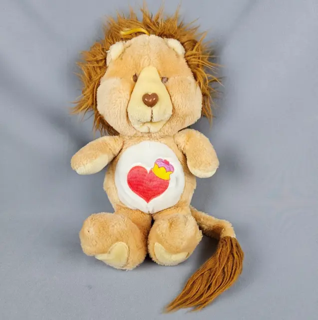 Brave Lion Heart Care Bear Cousins 1984 Stuffed Animal Plush 13" Kenner VIntage