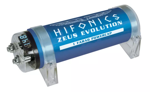 Hifonics ZXE1000 - 1 Farad Powercap 1F Kondensator Auto CarHifi Capacitor ELKO