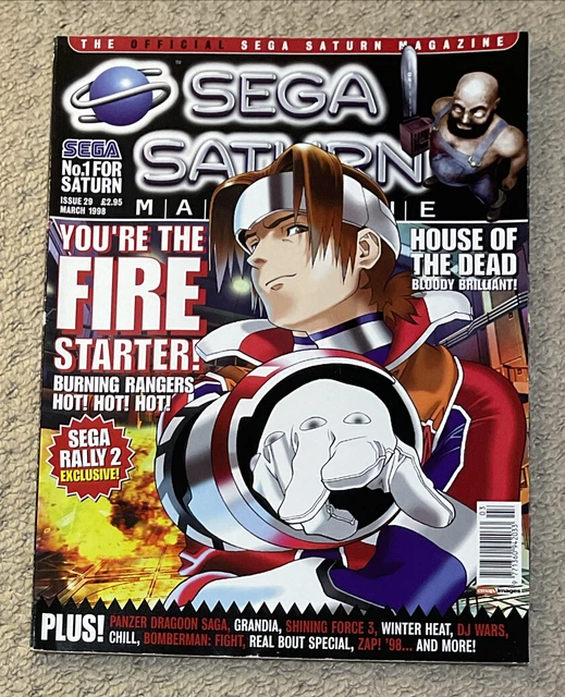 Magazine SEGA SATURN - Volume 22, 1998, édition Japonaise Originale, Très Bon état