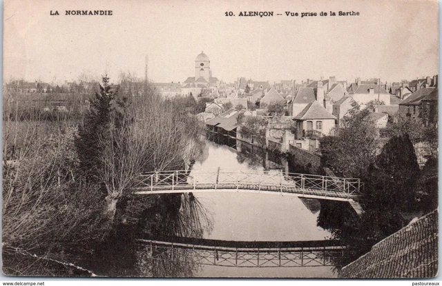 61 ALENCON - vue prise de la Sarthe PAST/4296