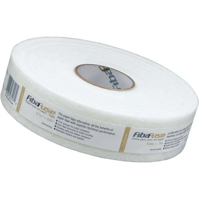 FibaFuse 2-1/16 In. X 250 Ft. Paperless Drywall Tape FDW8652-U Pack of 10