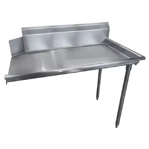 Advance Tabco Stainless Steel 48'' Right Side Clean Dish Table Dtc-S60-48R-X