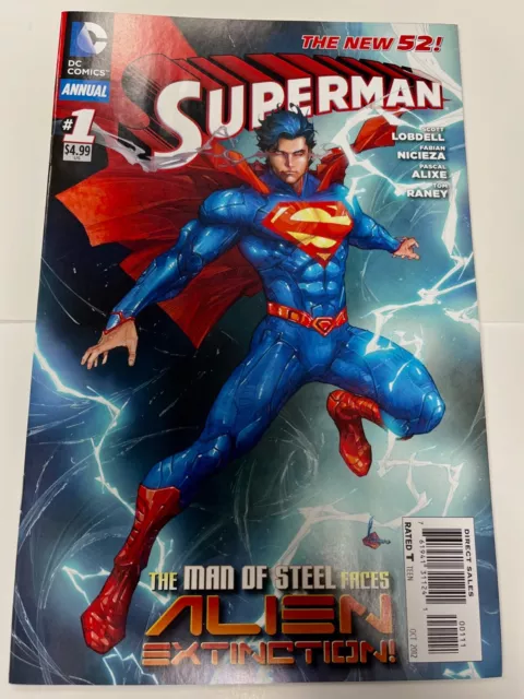 Superman Annual #1 (New 52 DC Comics 2012) 1st Print  NM/ M