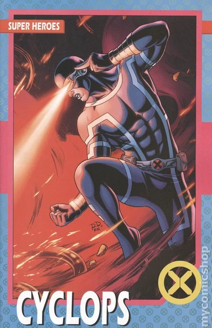 X-Men 1C Dauterman Trading Card Variant NM 2021 Stock Image